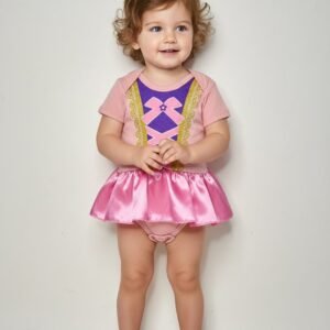 Vestido Infantil Menina Rosa